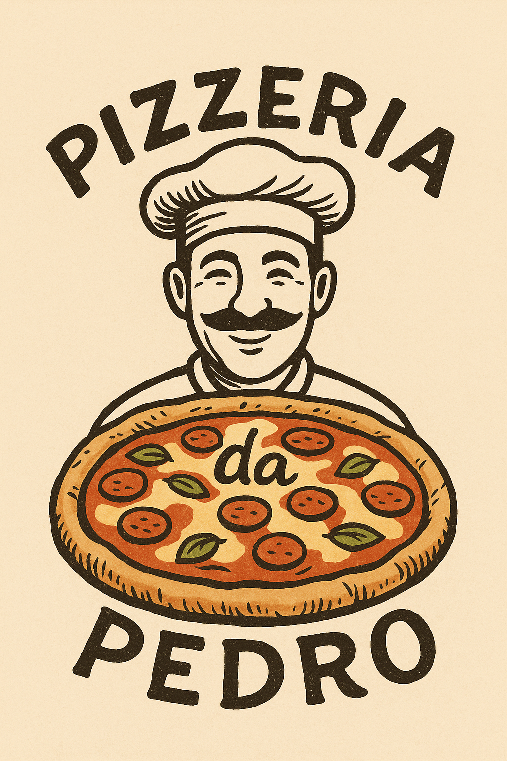 Pizzeria da Pedro Logo